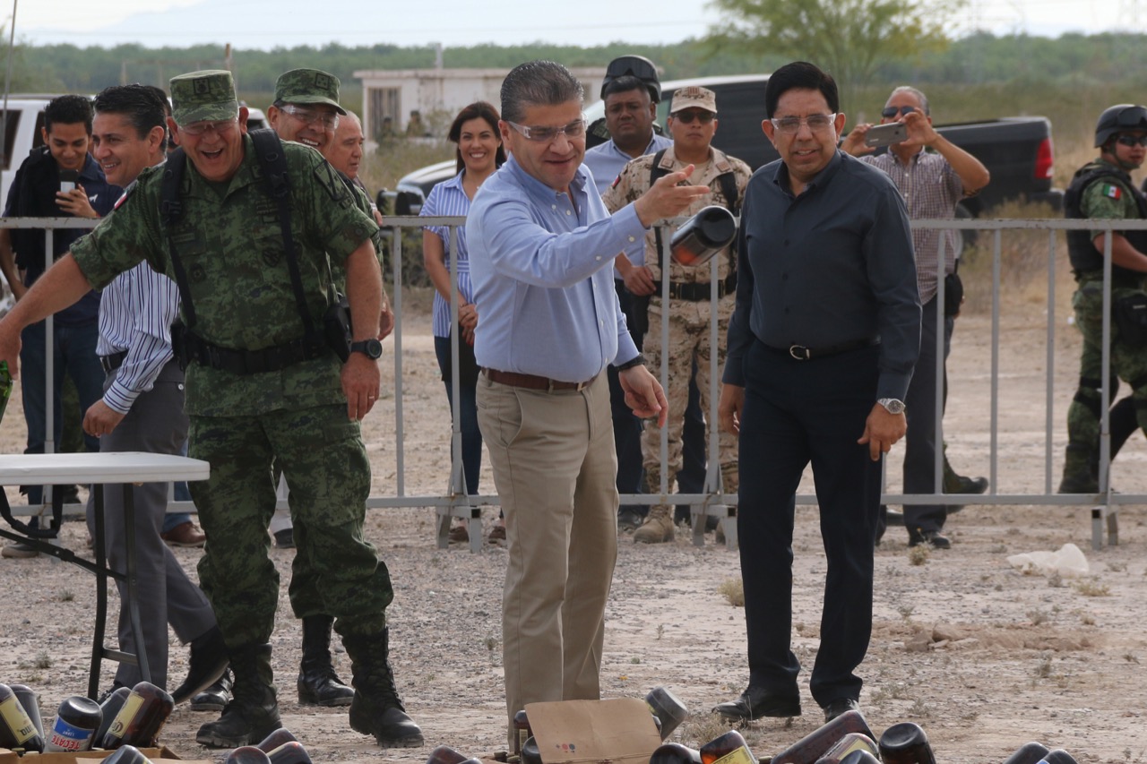ENCABEZA RIQUELME DESTRUCCIÓN DE DROGAS Y OBJETOS DEL DELITO POR 219 ...