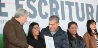 ENTREGA MARS 470 ESCRITURAS MÁS A FAMILIAS COAHUILENSES