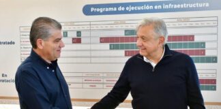 MARS ACOMPAÑA A AMLO EN SUPERVISIÓN DE OBRA ‘AGUA SALUDABLE PARA LA LAGUNA’