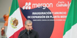 INAUGURA MARS PLANTA MERGON, EN RAMOS ARIZPE
