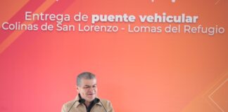 ENTREGAN MIGUEL RIQUELME Y JOSÉ MARÍA FRAUSTRO PUENTE VEHICULAR, CON INVERSIÓN DE 14.5 MDP.