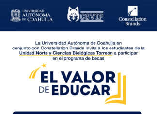 Convoca UAdeC a Estudiantes de la Unidad Norte a Postularse para Becas Constellation Brands
