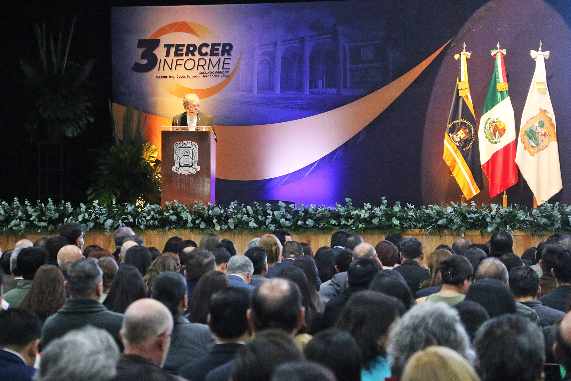 Rinde Rector de la UAdeC su Tercer Informe de Administración | El ...