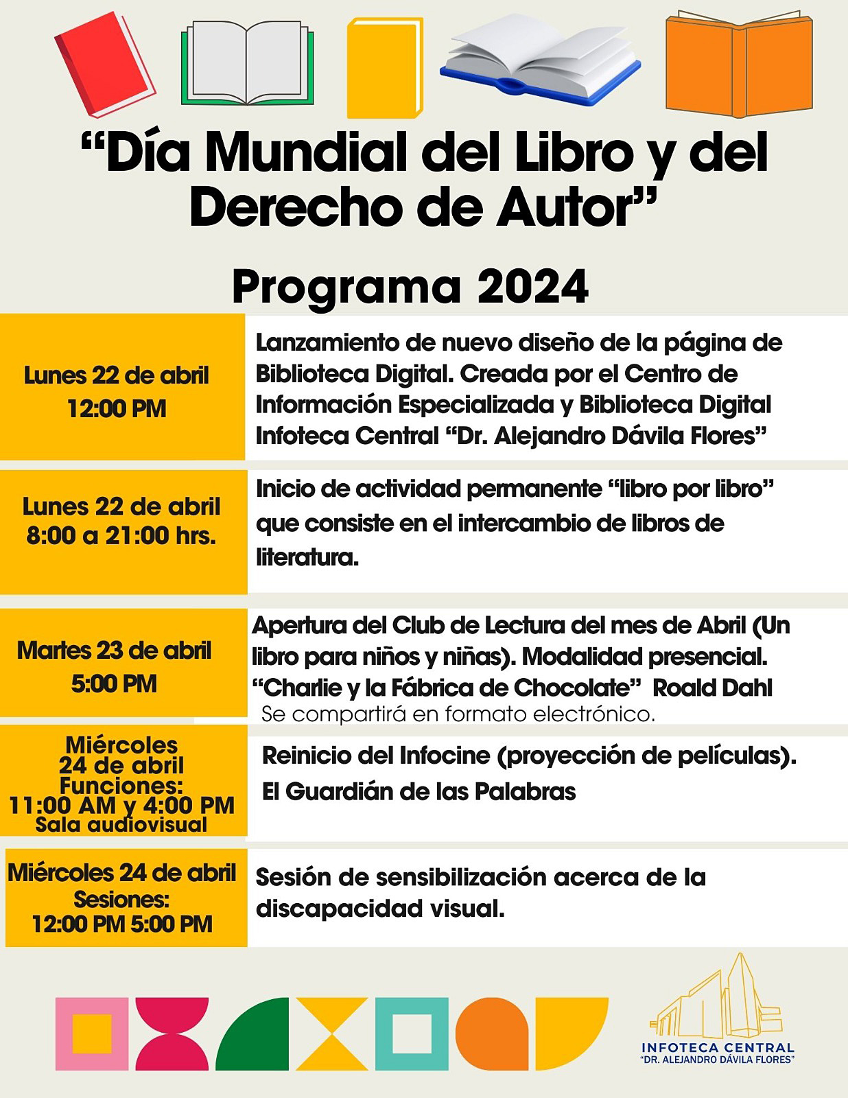 Por el Día Internacional del Libro y los Derechos de Autor la UAdeC ...