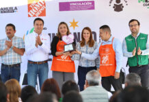 BENEFICIAN GOBIERNO DEL ESTADO Y HOME DEPOT A PLAZAS COMUNITARIAS DEL IEEA
