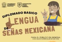 Invita UAdeC a Cursar el Diplomado Básico en Lengua de Señas Mexicana