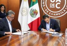 Firman UAdeC e InnovaBienestar de México Convenio para Acciones de Capacitación, Desarrollo y Certificación de Recursos Humanos