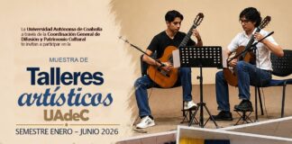 Invita UAdeC a la Muestra de Talleres de Formación Artística