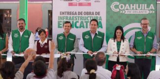 MEJORA ENTREGA TECHUMBRE A LA ESCUELA COAHUILA