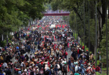 El mundial en medio de protestas por las desapariciones y ley de pensiones