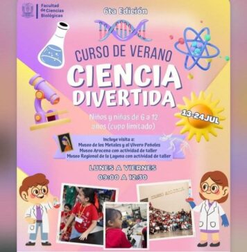 Invita UAdeC a Niñas y Niños de 6 a 12 Años a Participar en la Sexta Edición del Curso de Verano Gratuito “Ciencia Divertida”