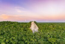 Nohoch Mul, la majestuosa pirámide que domina la antigua ciudad maya de Cobá