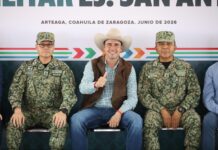LLEVAMOS 18 CUARTELES NUEVOS PARA BLINDAR COAHUILA: MANOLO