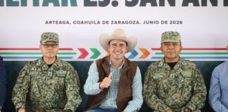 LLEVAMOS 18 CUARTELES NUEVOS PARA BLINDAR COAHUILA: MANOLO