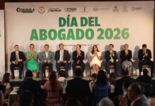 EN COAHUILA TENEMOS ESTADO DE DERECHO GRACIAS AL TRABAJO DE LAS Y LOS ABOGADOS: MANOLO