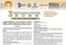 Invita UAdeC a Participar en el Tercer Congreso Nacional e Internacional de Redes de Investigación Multidisciplinar 2026