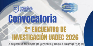 Convoca UAdeC al Segundo Encuentro de Investigación 2026