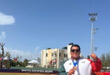 RUBÉN DELGADILLO SE CUELGA EL BRONCE EN SÓFTBOL EN LOS JCC SANTO DOMINGO 2026