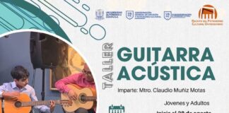 Convoca UAdeC a Inscribirse al Taller de Guitarra