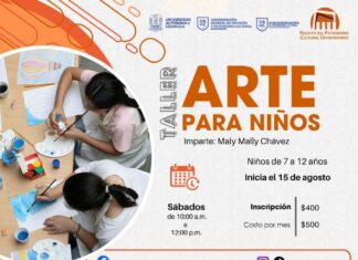 Ofrece UAdeC Taller de Arte para Niños en el Recinto del Patrimonio Cultural