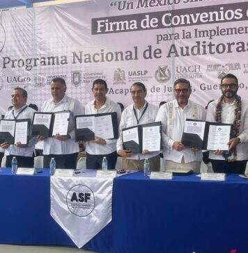 Participa UAdeC en la Firma del Convenio de Colaboración para la Implementación del Programa Nacional de Auditoras y Auditores Universitarios de la ASF