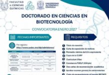 Transforma el Conocimiento en Innovación y Forma parte del Doctorado en Ciencias en Biotecnología de la UAdeC
