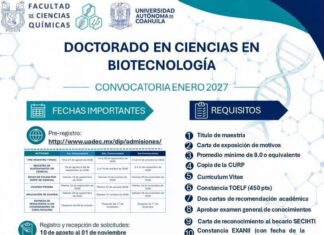 Transforma el Conocimiento en Innovación y Forma parte del Doctorado en Ciencias en Biotecnología de la UAdeC
