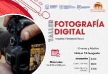 Separa tu lugar para los Talleres de Fotografía Digital, Cine Fotografía y Lenguaje Audiovisual y Cortometraje en la UAdeC