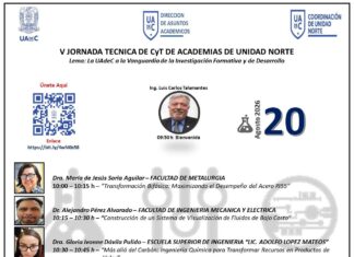 Se parte de la V Jornada Técnica de Academias de Unidad Norte UAdeC