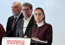 Sheinbaum arremete contra EU, pero exige pruebas cuando señalan a morenistas