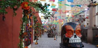 Festival Ánimas del Desierto llena de catrinas y alebrijes el Centro Histórico de Saltillo