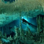 DCI ID: PLANET EARTH.210 Description: Cameraman filming in flooded caves in the Yucatan, Mexico. Rights Notes: For Show Promotion Only Photographer: Gavin Newman Image Post Date: 17-Jan-2007